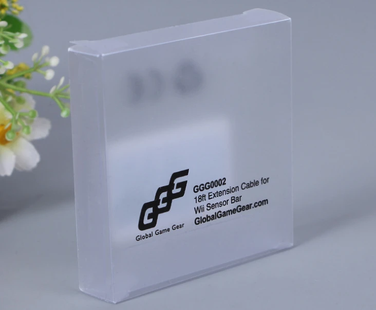 UV Resistant Printed plastic gift clear pvc box custom packaging with auto lock bottom ---PX20257 | Дом и сад