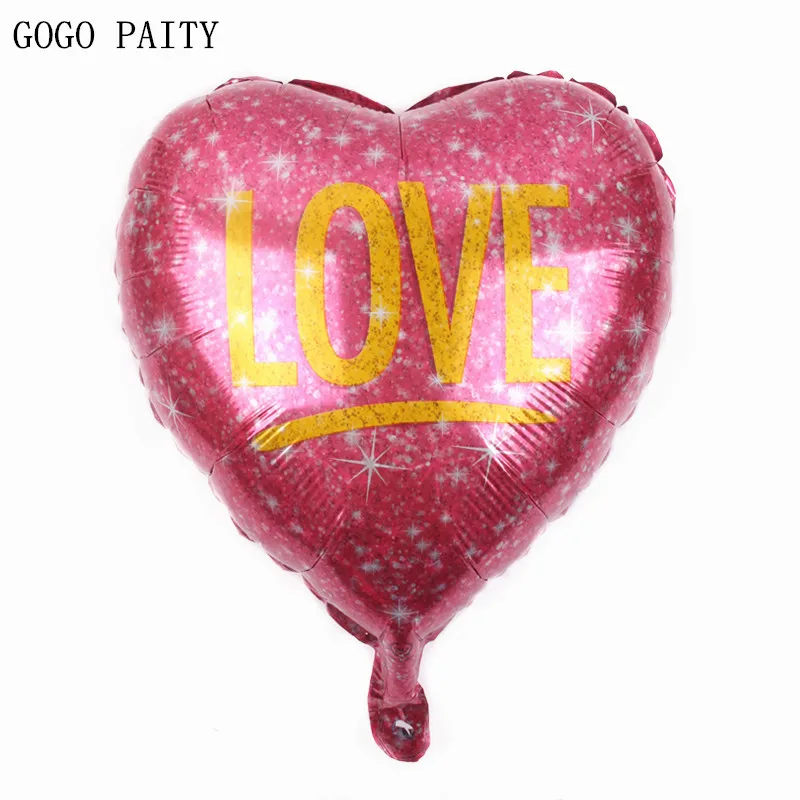 GOGO PAITY 18 дюймов любовь образная Свадьба комната для бракосочетания поиск любви