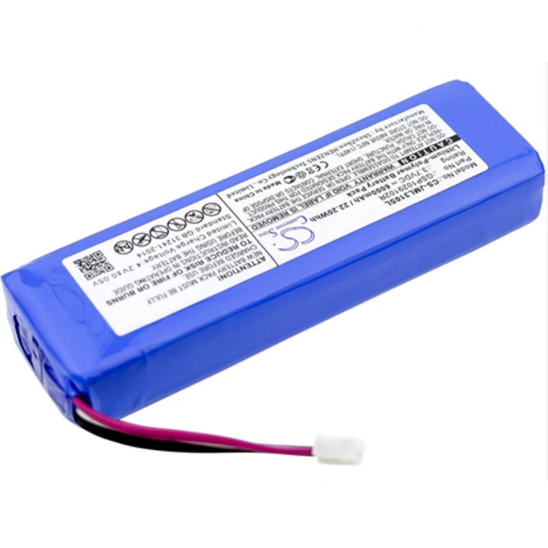 Аккумулятор Cameron Sino 6000 мАч GSP1029102R для JBL Charge 2 Plus + 3