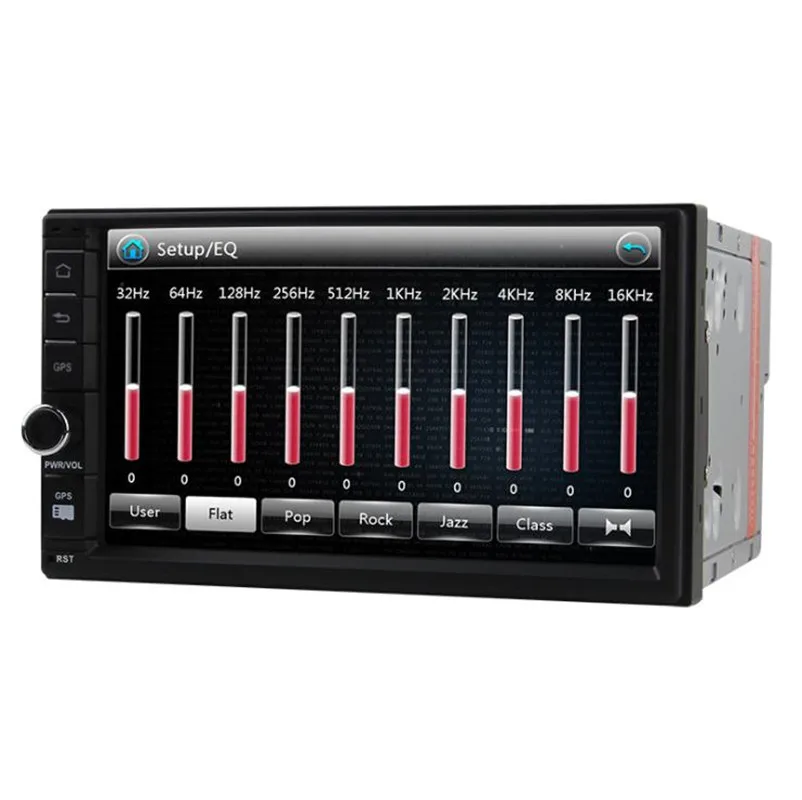 AZGIANT 7 "2Din Универсальный Автомобильный gps навигации MTK3360 мультимедиа DVR ex DAB bluetooth