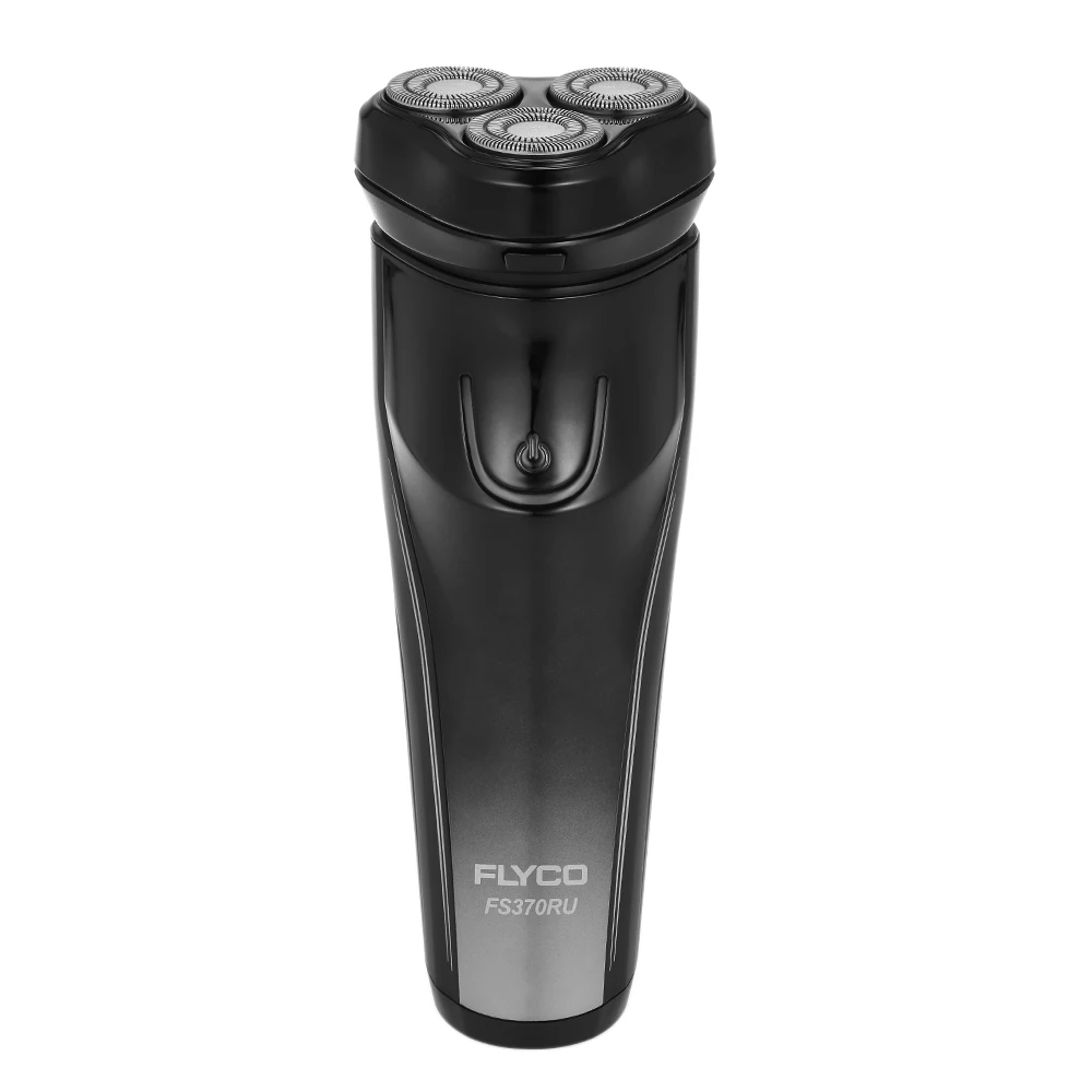 Flyco FS370RU электробритва с 3D плавающими головками Мужская перезаряжаемая бритва полностью моющаяся триммер для волос