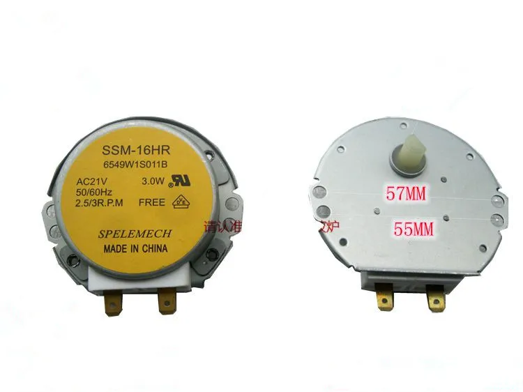 1PC AC21V Microwave Oven Synchronous Motor Tray Model SSM-16HR | Обустройство дома