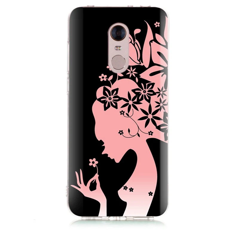 For Xiaomi Redmi 4X Note 3 Mi A1 4 Pro 4A 5 6 5A 6A TPU Colorful Scenery Flower Painted Case Fundas D018 |
