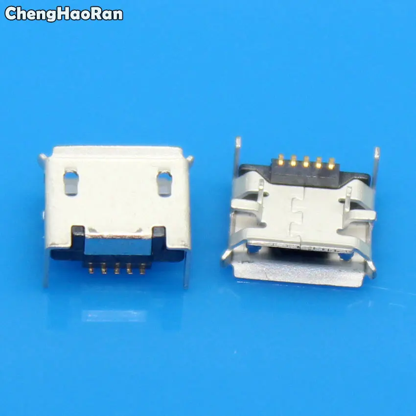 ChengHaoRan 5 100 шт. сменный разъем Micro mini USB для планшета Jbl pulse 2 5pin|Шлейфы мобильных
