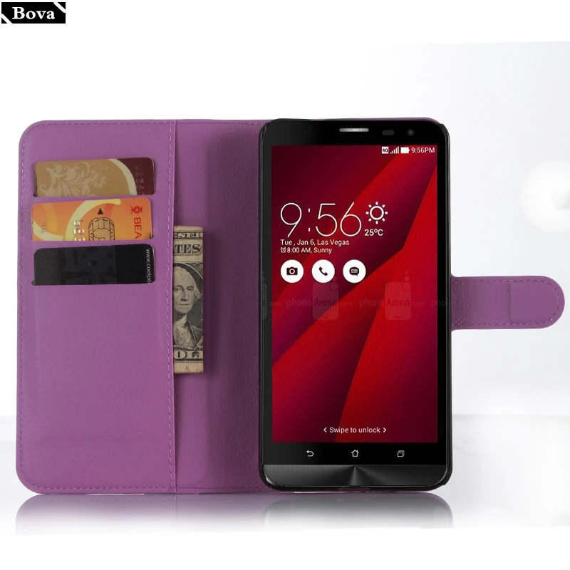 Для ASUS Zenfone 2 Laser Чехол-бумажник держатель для карт чехол для телефона s для ASUS Zenfone 2 Laser ZE500KL ZE550KL ZE601KL кожаный чехол