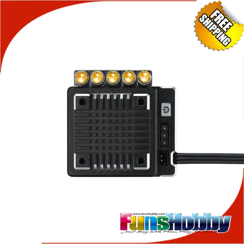 Бесщеточный сенсорный регулятор скорости ESC Hobbywing XeRun XR10 PRO G2 160A для 1/10 | Игрушки и