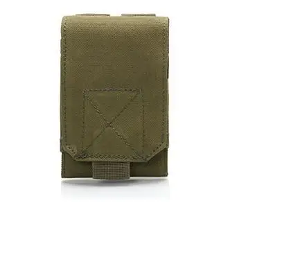 Army green Универсальный Многофункциональный армейский тактический портативный водонепроницаемый 600D нейлоновый чехол-кобура для мобильного телефона - Цвет: Army green