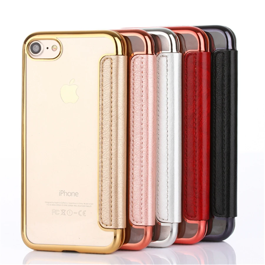 Карты карман стенты Бумажник MagneticFlip Пряжка отделимые чехол для телефона iPhone 6 S 7