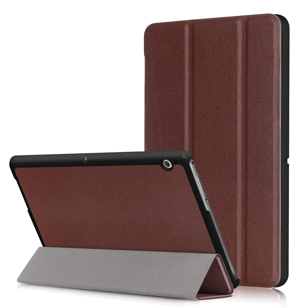 Чехол для huawei MediaPad T3, 10 дюймов, AGS-W09, AGS-L09, funda, чехол для планшета, противоударный ПК, Жесткий Чехол для huawei T3 10, чехол - Цвет: t3-brown
