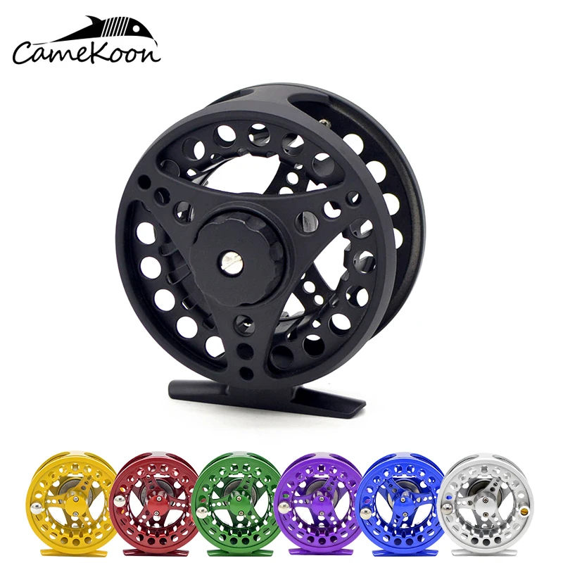 Катушка для ловли нахлыстом CAMEKOON 3/4wt 5/6wt большая алюминиевая легкая катушка