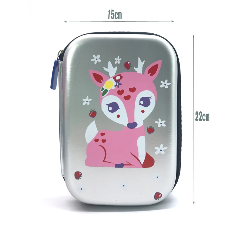 Пенал Estuche Эсколар Kalemlik животного КАЛЕМ Kutusu Estuches Para El колеги коробка школы Kawaii карандаш большой единорог