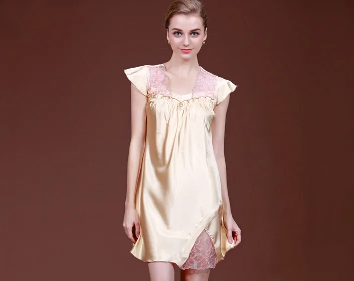 Новое поступление 2016 модная пикантная женская ночная рубашка высшего класса