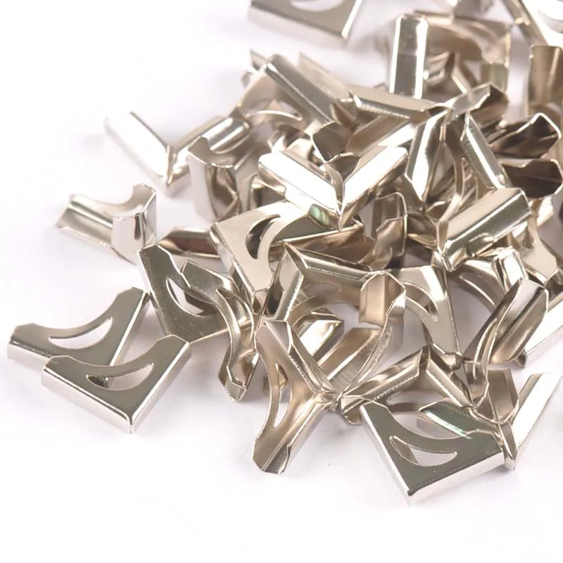 Серебряная фотозащита для альбомов меню металлические поделки Diy папки декор