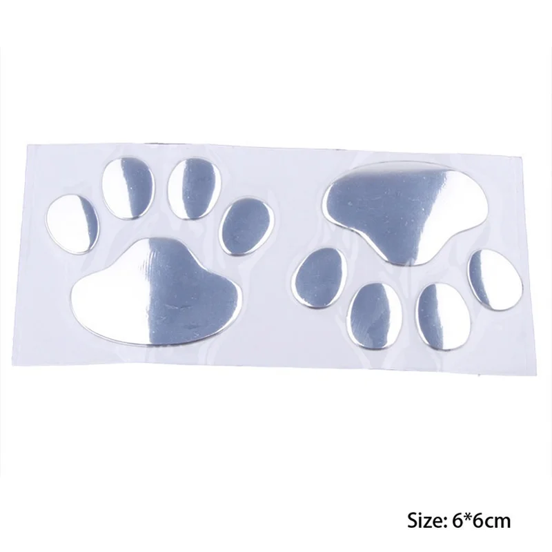 TOSPRA 2 шт крутая наклейка на автомобиль дизайн лапы ноги наклейки 3D Животные