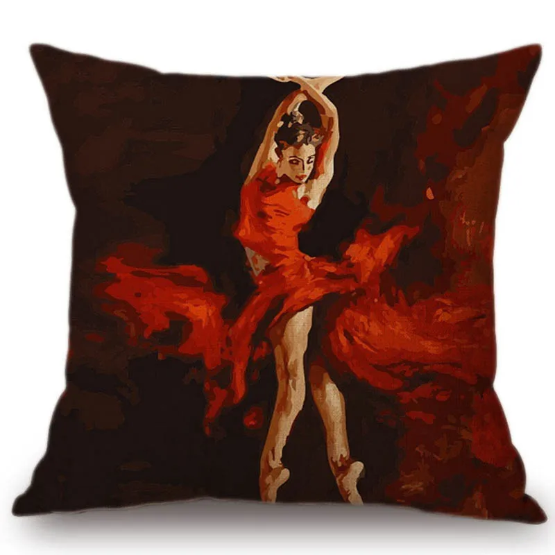 Чехол для подушки роскошный элегантный хлопковый льняной чехол в европейском