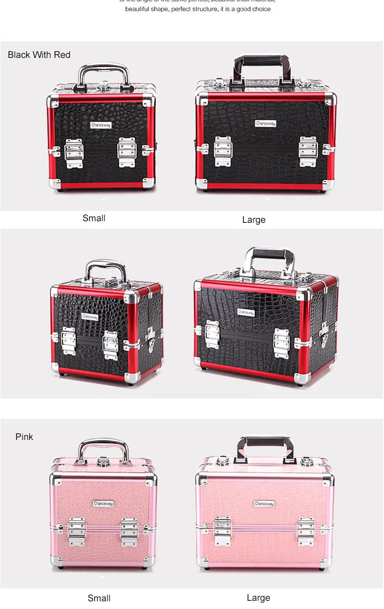 Корейские модные Многослойные косметичка леди Красота макияж Toolbox большой Ёмкость Портативный организатор ювелирные изделия