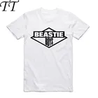 Модная мужская футболка с принтом Beastie для мальчиков, крутая футболка с круглым вырезом и короткими рукавами, футболка в стиле хип-хоп для музыки, хипстерские топы, футболки в стиле Харадзюку, 2019