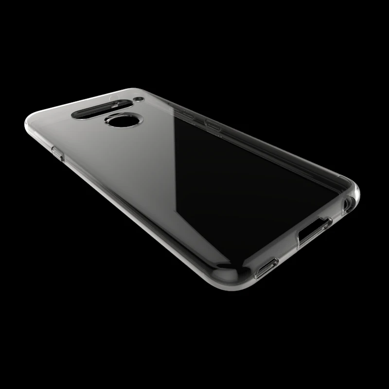 Противоскользящий мягкий ТПУ прозрачный силиконовый чехол для LG V40 ThinQ |