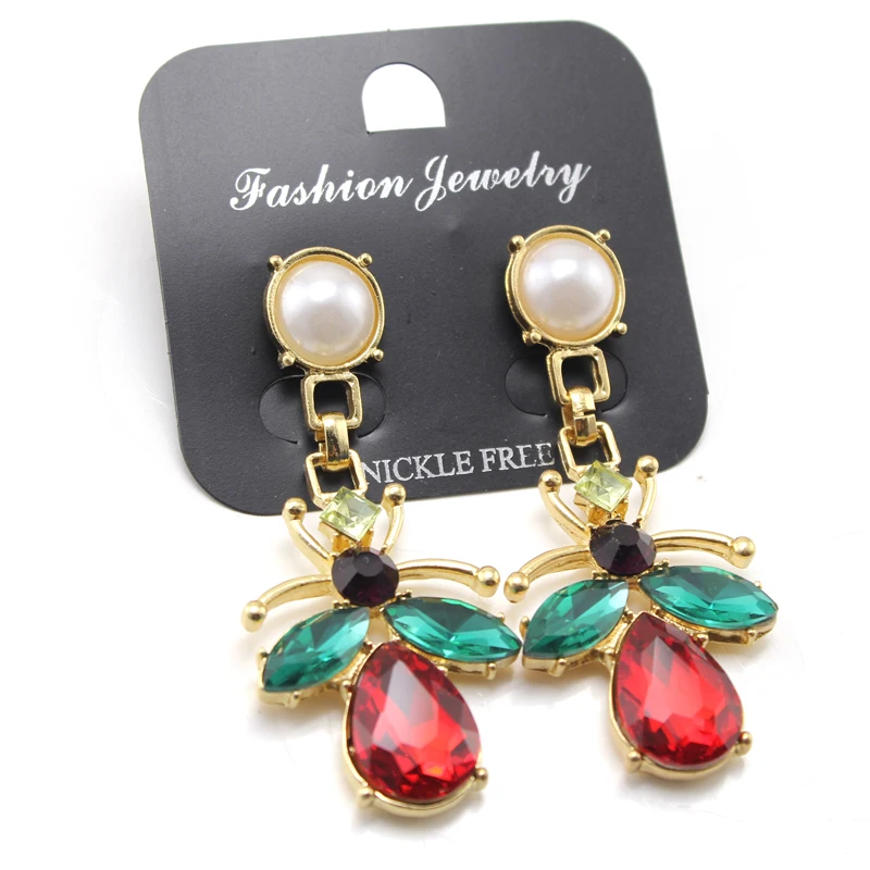 2016 тенденция мода женщины кристалл модные серьги для женщин ювелирного цена от