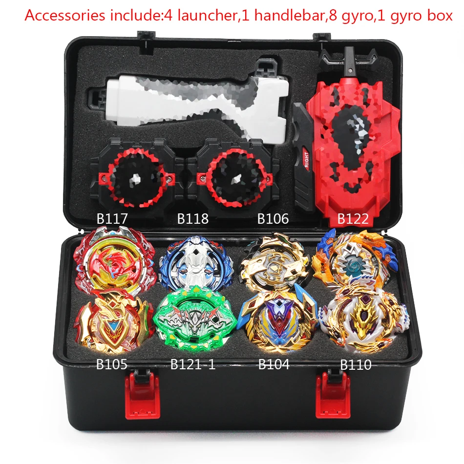 Волчок Beyblade Burst B-129 B127 с пусковым устройством Bayblade Bey Blade металл пластик Fusion 4d Подарочные игрушки для детей