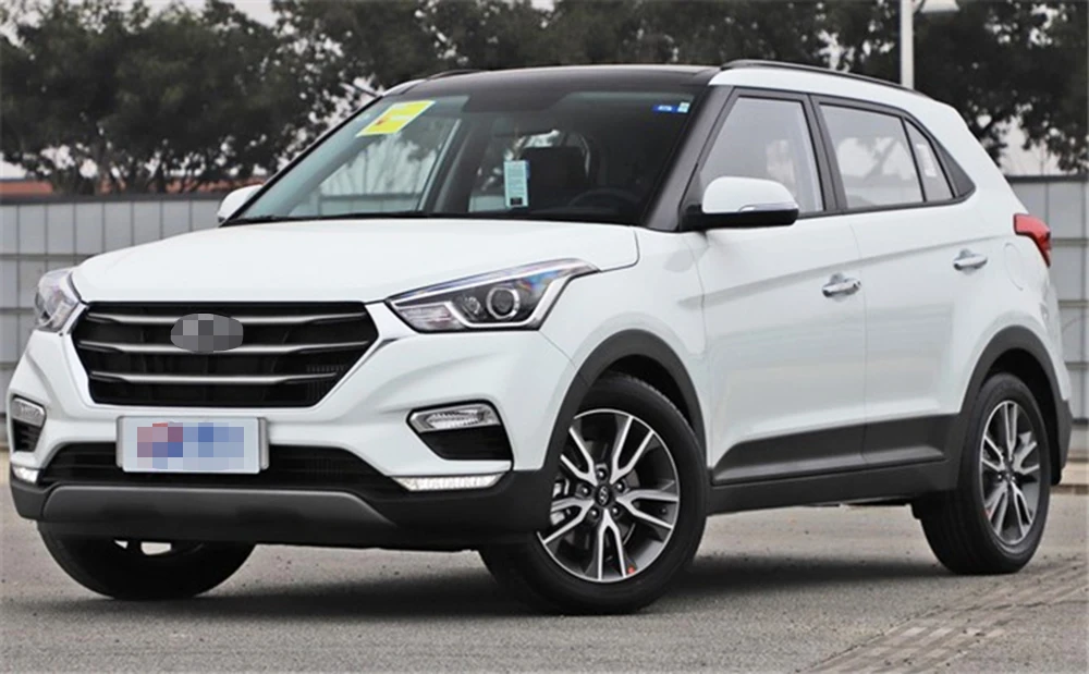 Для hyundai ix25 фары автомобиля прозрачный объектив Автомобильный брелок крышка