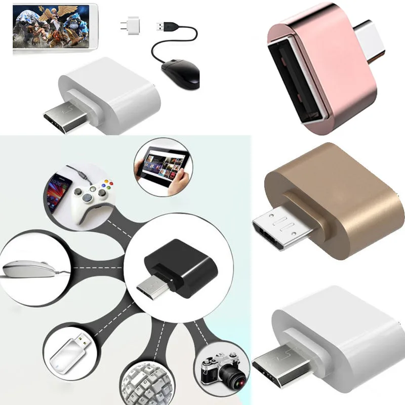 Micro USB Male to 2.0 OTG Adapter Data Converter For Android Phones Tablets | Мобильные телефоны и аксессуары