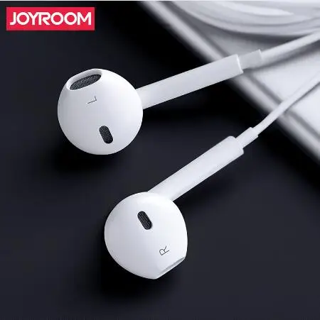 JOYROOM наушники в ухо проводные Bluetooth для Apple iPhone XS Max XR 7 8 Plus с микрофоном|Наушники и