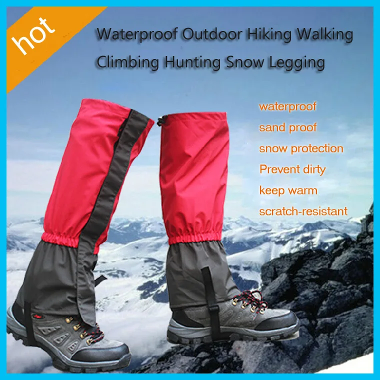 1 пара водонепроницаемые уличные инструменты для пеших прогулок альпинизма