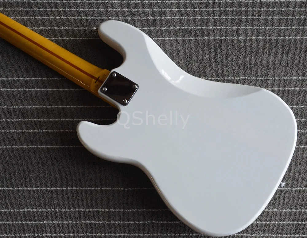 Высококачественный QShelly custom 4 струны p bass винтажный кленовый шейный