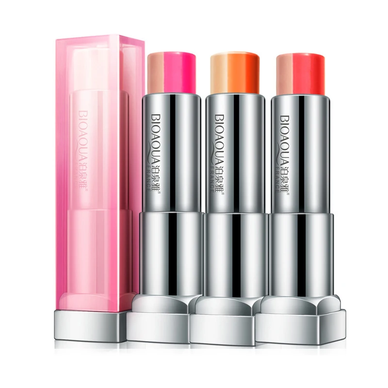 BIOAQUA Lipsticks Women's Gradient Change Three-Color Makeup Lipstick Long-lasting Waterproof Lip Balm Beauty |