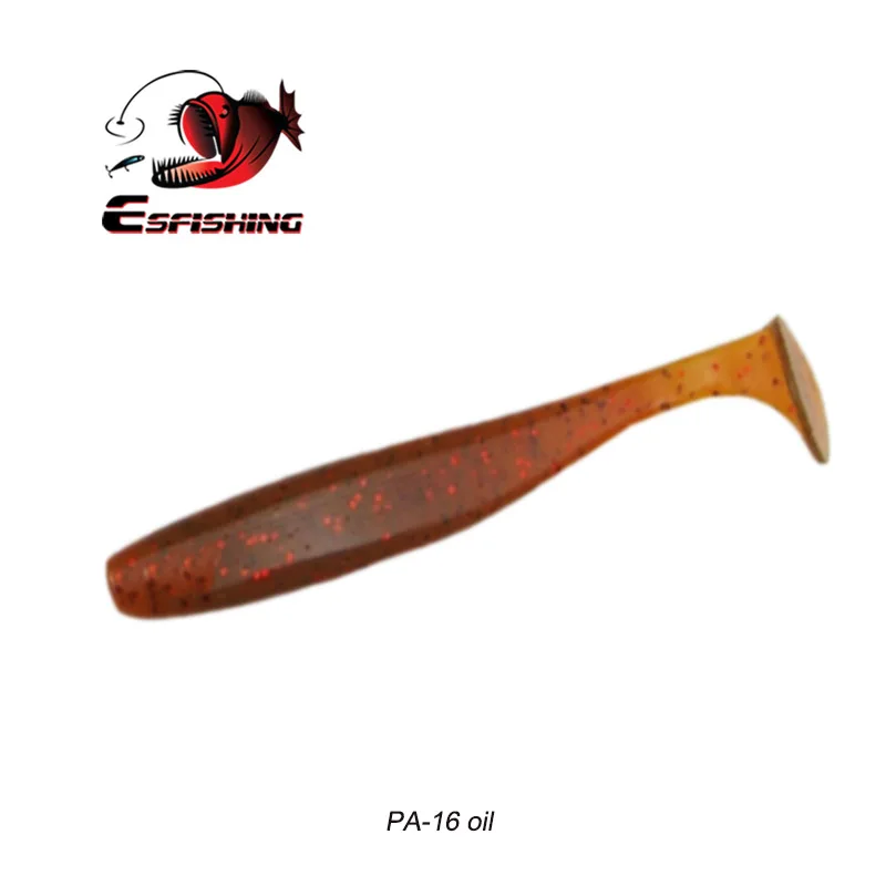 PA16 Esfishing рыболовные приманки мягкие crazy Easy shiner Shad 50 мм 0,8 г 20 шт. мягкие приманки флэш-воблер Карп весло для рыбалки хвост Iscas - Цвет: PA16