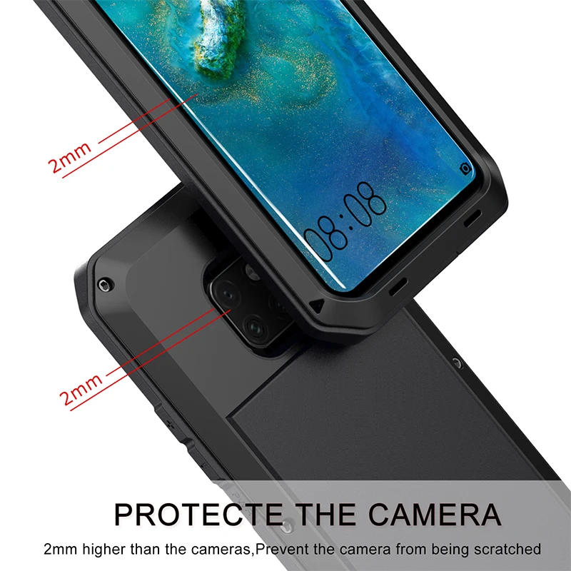 TIKITAKA Doom бронированный металлический алюминиевый чехол для телефона для huawei mate 20 mate 20 pro P30 P30 pro Чехол на весь корпус противоударные крышки