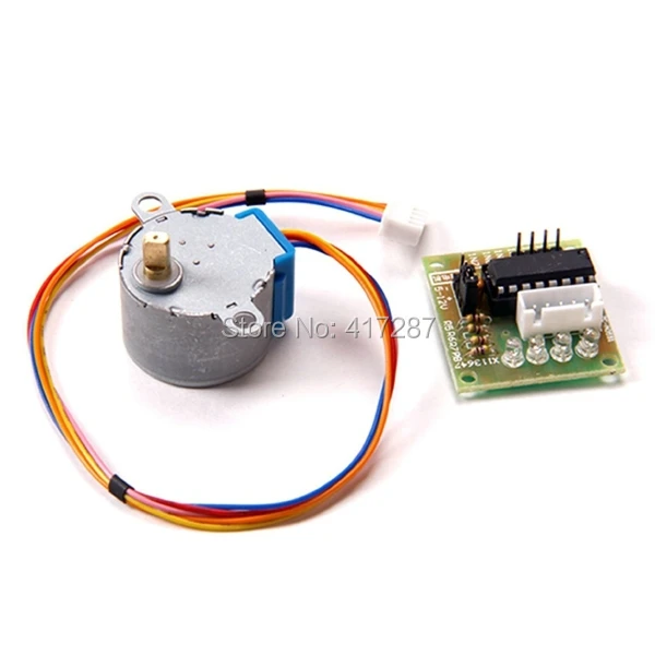 5 шт./лот Шестеренчатый шаговый двигатель 28BYJ 48 DC 5V + ULN2003 плата модуля тестирования