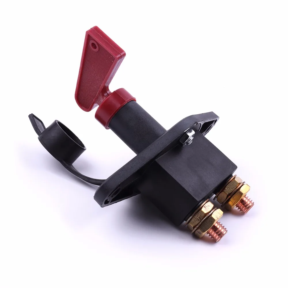 Отключение аккумулятора отключить выключатель из твердой латуни 100 А терминал