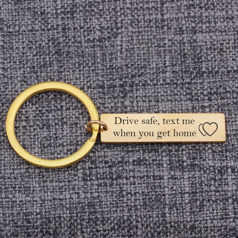 Безопасный брелок для ключей с надписью Drive Safe Text Me | Украшения и аксессуары