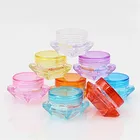 10 шт.лот многоразовая бутылка, косметический контейнер, крем для макияжа, маникюрный бальзам для губ, контейнеры для хранения, портативная пластиковая банка для путешествий