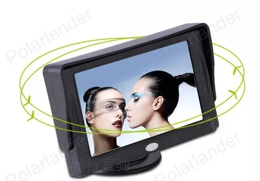 

freeshipping 4.3 Inch Rear View Monitor TFT LCD Display + 7 IR Night Vision Camera +Video Transmitter & Receiver Kit