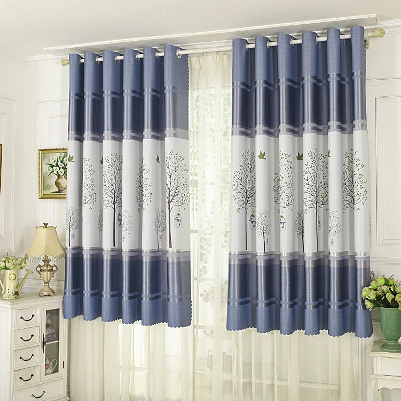 

Modern Short Curtains for The Kitchen Window Blackout Curtains for Living Room Door Curtain Screen Room Dividers Roman Blinds