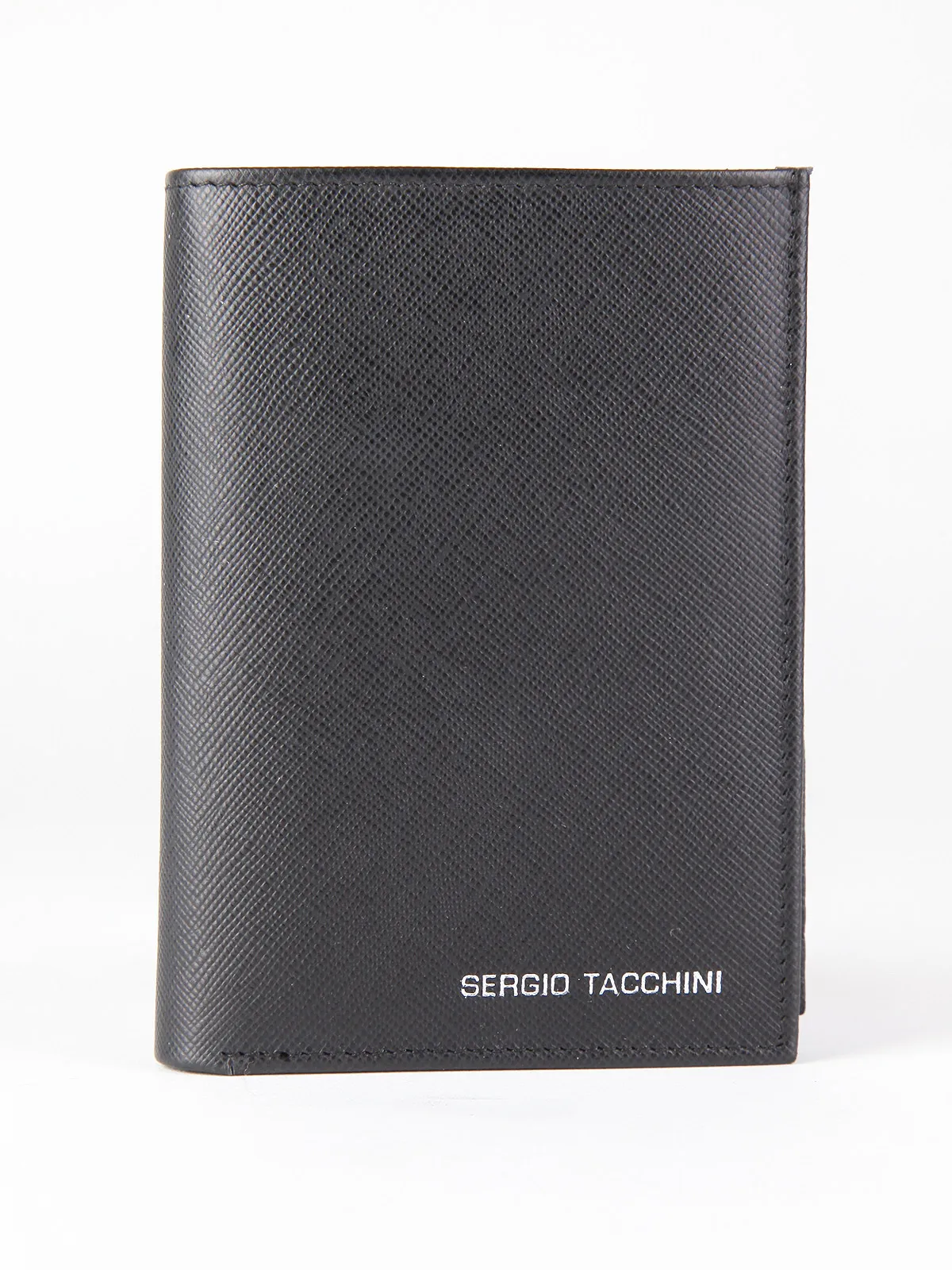 Бумажник кожаный открывающийся для книги черный| |