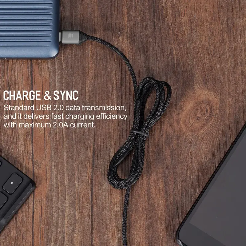 Кабель ROCK Type c-Lighting для iPhone металлический кабель 1 м Lightning-USB C передачи данных iOS 8 9 10