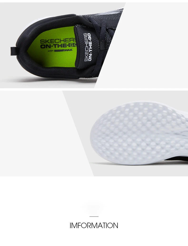 Skechers/женская повседневная обувь; удобная дышащая прогулочная женская обувь; кроссовки; брендовая роскошная женская обувь; 14763-BKW