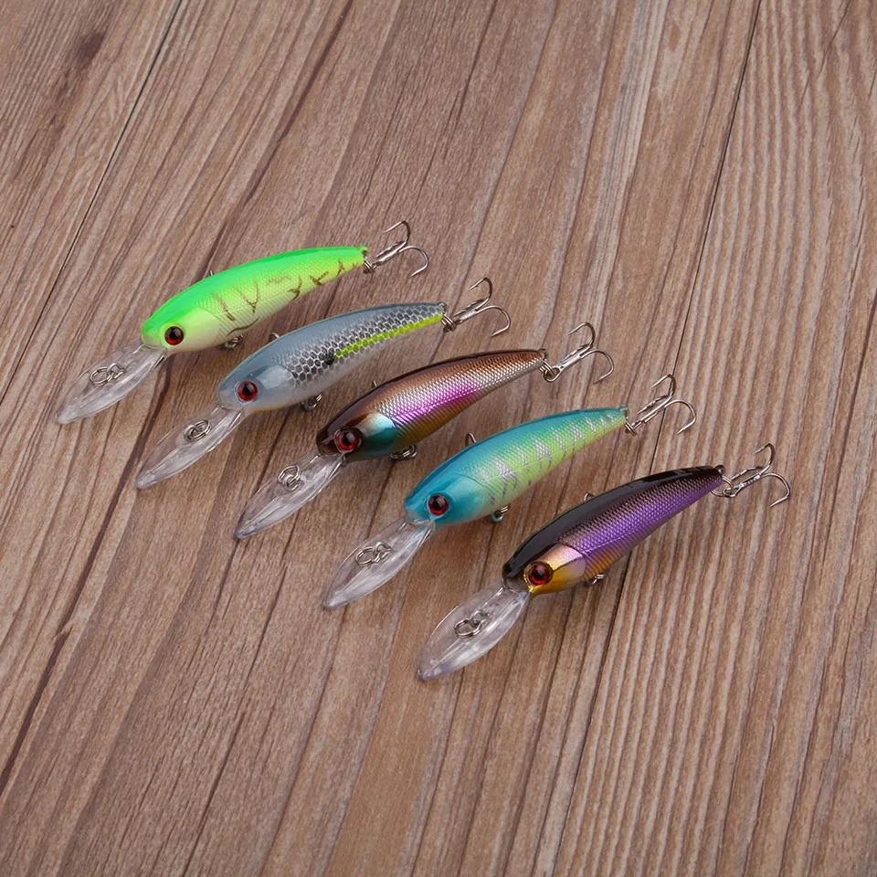 1 шт. 9 5 см 7g рыболовная приманка Воблер для мелкой рыбы кривошипно Crankbait Плавание