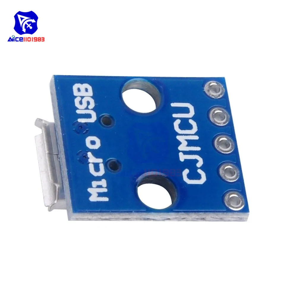Diymore 10 шт./лот Micro USB секционная Питание модуль питания платы адаптера|module micro usb|usb