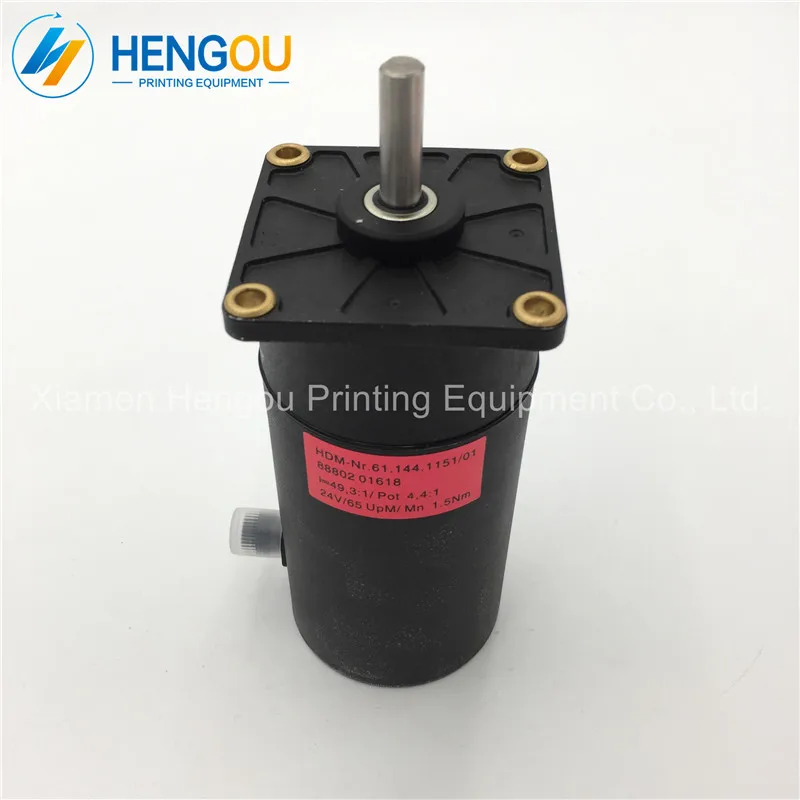 1 шт. 61.144.1151 Heidelberg CD102 SM102 печатная машина Серводвигатель мотор 24 в двигатель постоянного тока 61.144.1151/01