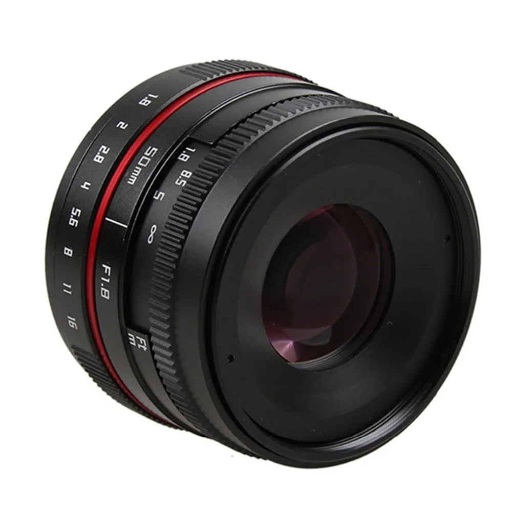 Новинка 50 мм f/1 8 Φ F1.8 объектив камеры для SONY E Mount A6500 A6300 A6100 A6000 A5100 A5000 A3000 APS C NEX Series