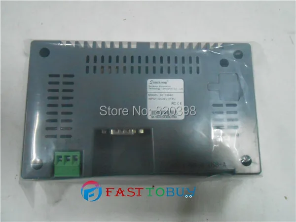 

HMI Touch Screen 5" 480*272 USB Host 1COM SK-050HE with Free Cable & Software