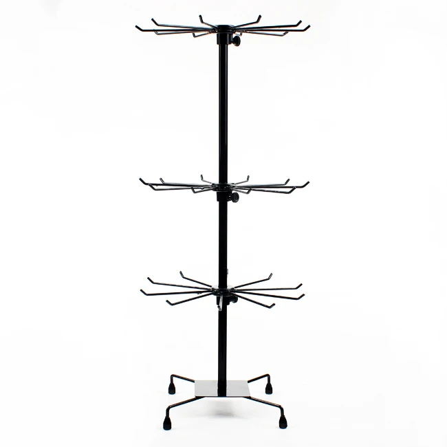 Wholesale Black Metal Rotating Handbag Chain Bracelet Necklace Display Stand Rack Holder | Украшения и аксессуары