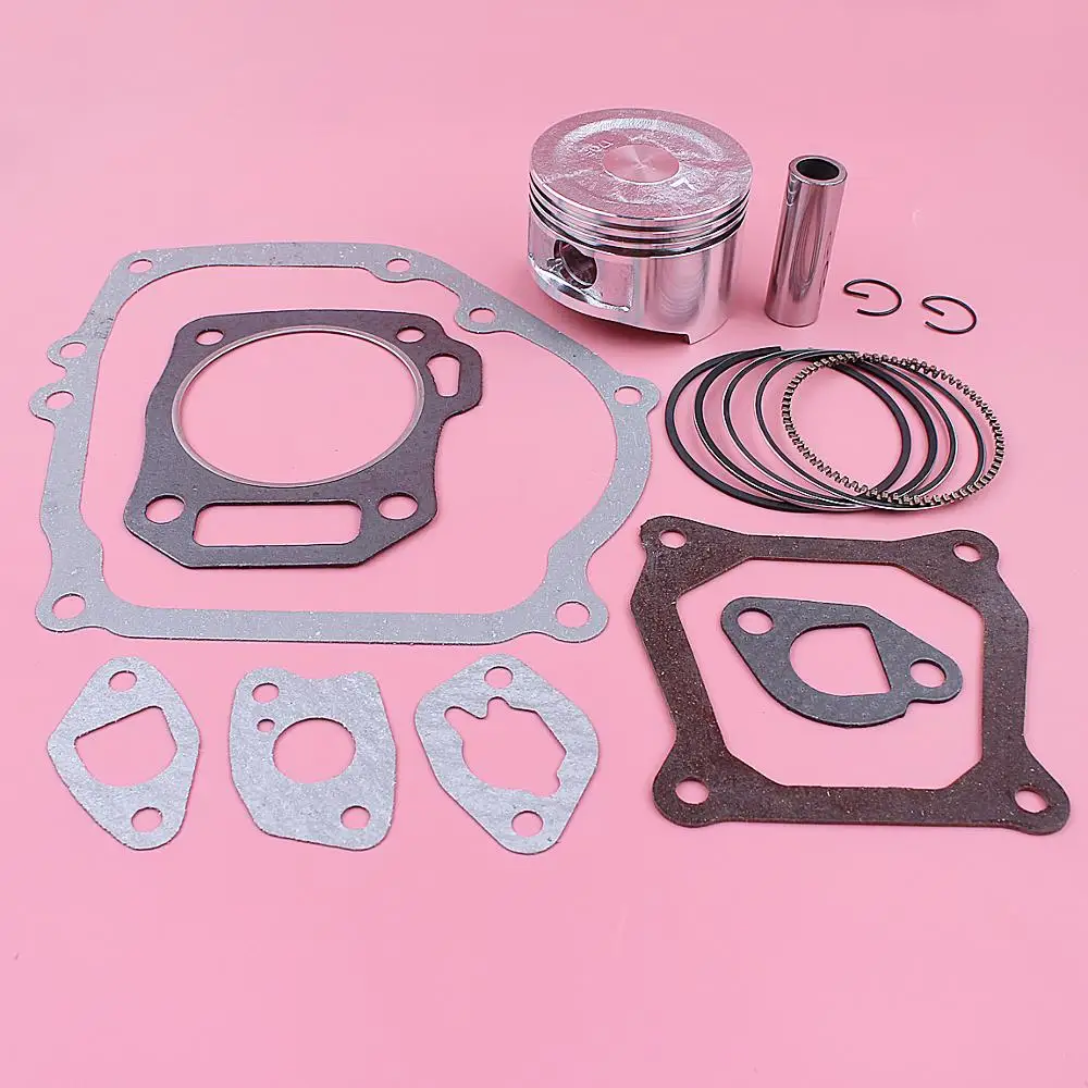 70mm piston ring full gasket set for honda gx220 170f gasoline engine replace part free global shipping