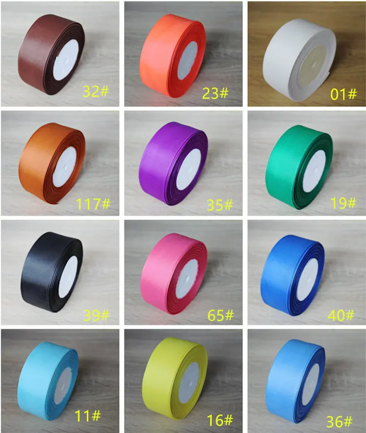 20 мм Grosgrain ленты 22 метра/рулон подарок на Рождество Хэллоуин оберточная лента