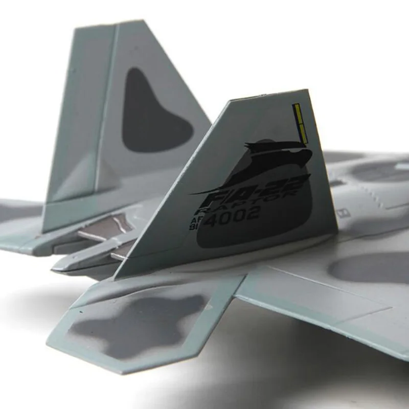 Модель 1/100 года: модели самолетов-истребителей F22 в стиле армии США и ВМФ, игрушки для взрослых и детей, для показа коллекции